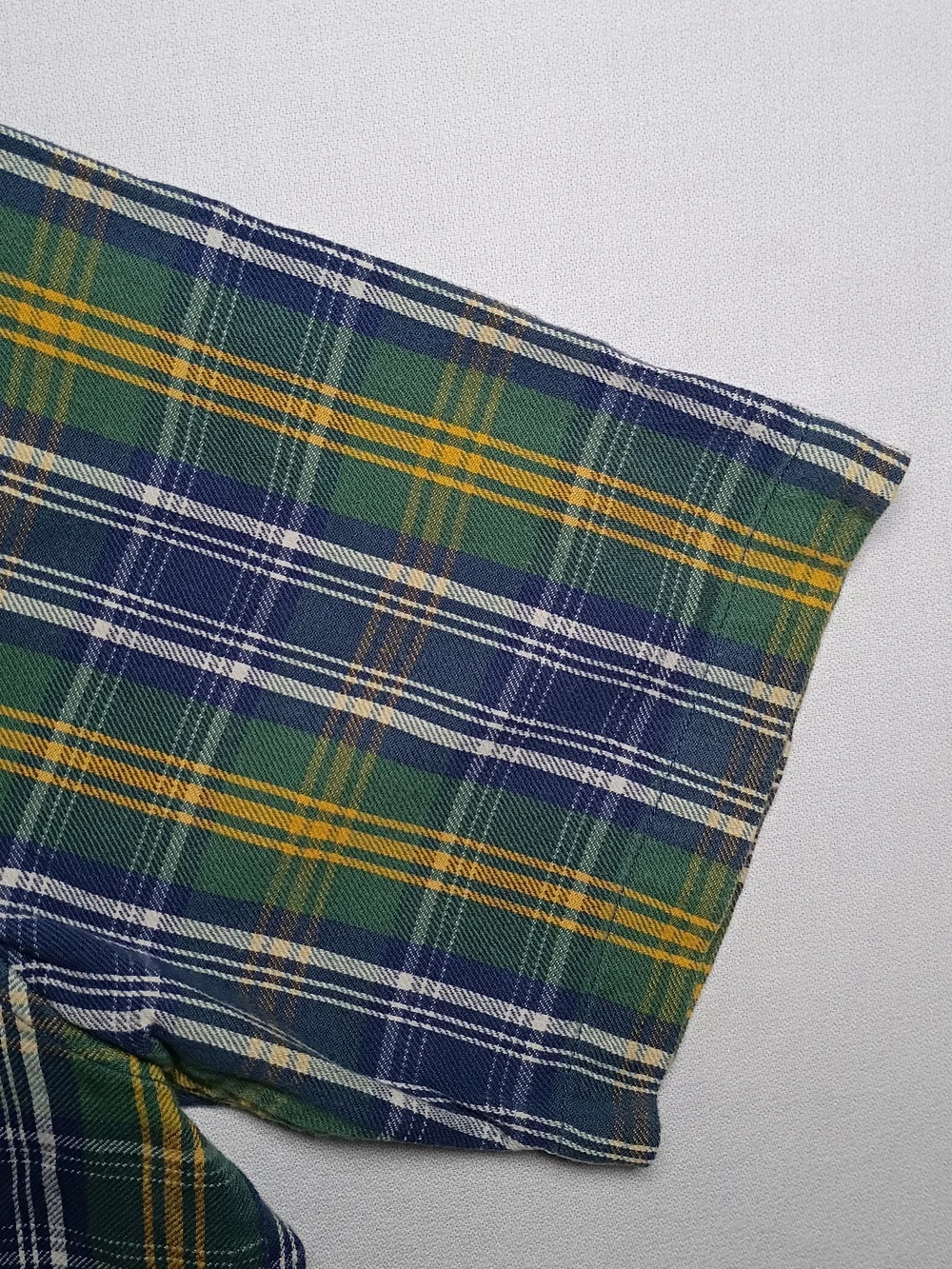 Vintage Polo Jeans Ralph Lauren Mens Oversized Flannel Shirt Large Plaid